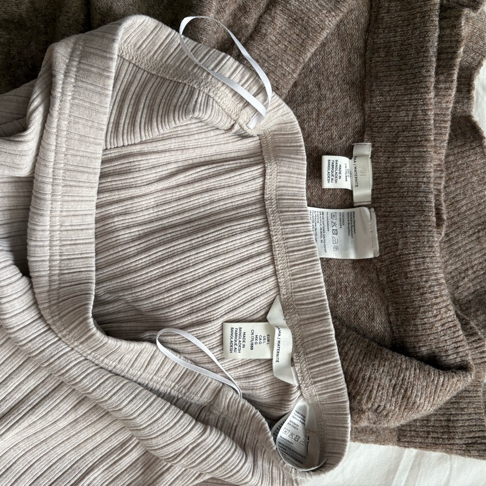 2 H&M maternity skirts